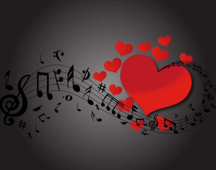 Freevector Love Music
